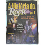 Dvd - A História Do Rock Vol 1 - Nirvana, Scorpions *dublado