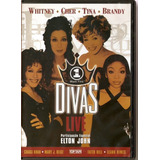 Dvd - Divas Live - Whitney/ Cher/ Tina/ Brandy - Lacrado