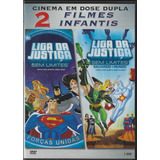 Dvd - Liga Da Justiça - Forças Unidas + Salvando O Mundo