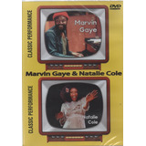 Dvd - Marvin Gaye & Natalie Cole - Classic Performance Lacr