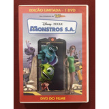 Dvd - Monstros S.a. - Ed. Limitada - Disney Pixar - Seminovo