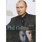 Dvd - Phil Collins - All Live - Original Lacrado
