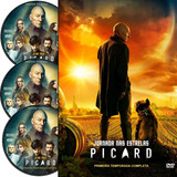 Dvd - Star Trek Picard 1ª Temp Jornada - Box Seriado