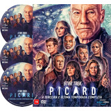 Dvd - Star Trek Picard 3ª Temporada Final - Box Seriado