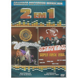 Dvd - Whitesnake Live In Russia - Scorpions Super Rock 1984
