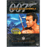 Dvd 007 Contra A Chantagem Atômica Duplo - Original Lacrado!