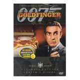 Dvd 007 Contra Goldfinger Duplo Com Luva - Original Lacrado!