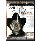 Dvd 2em1 / Willie Nelson , Loretta Lynn = Legends In Concert