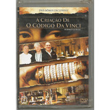 Dvd A Criação De O Código Da Vinci - Novo - Lacrado