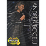 Dvd Andrea Bocelli Under The Dessert Sky - Novo Lacrado!!!