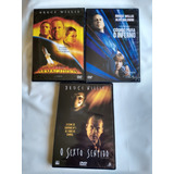 Dvd Armageddon+ Código Para Inferno+ O Sexto Sentido 