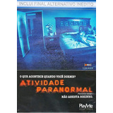 Dvd Atividade Paranormal