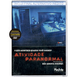 Dvd Atividade Paranormal 1 - Terror - Original Novo Lacrado
