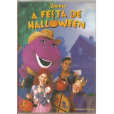 Dvd Barney - A Festa De Halloween - Novo