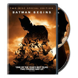 Dvd Batman Begins (inglês) Two Disc Deluxe Edition Lacrado!