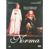 Dvd Bellini Norma Sutherland Troyano Bonynge Canadian Orches
