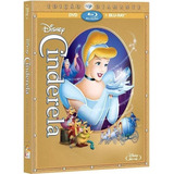 Dvd + Blu-ray Cinderela - Duplo - Edição Diamante - Lacrado