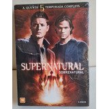 Dvd Box Supernatural Quinta