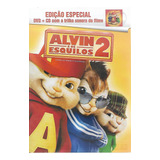 Dvd + Cd - Alvin E Os Esquilos 2 - Edição Especial - Lacrad 