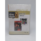 Dvd+cd Gilberto Gil, Dose Dupla Vip - Orginal (pack)