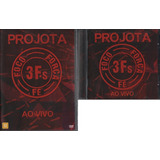  Dvd + Cd Projota -3f.s Foco, Força, Fé - Ao Vivo
