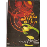 Dvd Chick Corea & Gary Burton - Live At Montrenx 