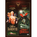 Dvd Duplo Carne P Frankenstein / Sangue P Drácula - Original