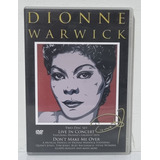 Dvd Duplo Dionne Warwick - Live In Concert