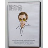 Dvd Elton John Greatest Hits One Night Only - Com Encarte
