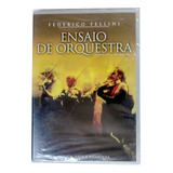 Dvd Ensaio De Orquestra / Federico Fellini Novo Lacrado
