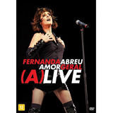Dvd Fernanda Abreu Amor Geral ( A ) Live 2020 1ª Edição Novo