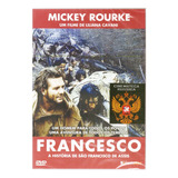 Dvd Francesco, De Liliana Cavani, Com Mickey Rourke 1989 +