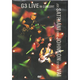 Dvd G3 In Concert - Joe Satriani, Eric Johson E Steve Vai