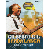 Dvd Gilberto Gil Banda Larga Ao Vivo Promocional - Lacrado!