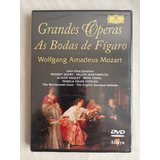 Dvd Grandes Óperas As Bodas De Fígaro - Mozart Novo Lacrado 