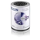 Dvd Gravável, Elgin, Dual Layer, Dvd+r, 8,5gb, 240 Minutos, 8x, Printable, Tubo Com 100