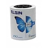 Dvd Gravável, Elgin, Dvd-r, 4,7gb, 120 Minutos, 16x, Tubo Com 100