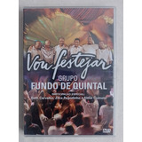 Dvd Grupo Fundo De Quintal - Vou Festejar - Novo Lacrado 
