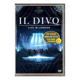 Dvd Il Divo Live In London - Lacrado Entrega Imediata!!
