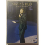Dvd Internacional Simply Red,live In London,novo+brinde