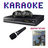 Dvd Karaoke Microfone Gravacao