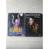 Dvd Live From Italy Madonna Ciao Italia Lacrado +wild Angel