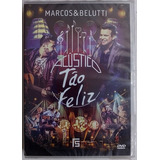 Dvd Marcos E Belutti Acústico Tão Feliz Original Lacrado 