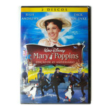 Dvd Mary Poppins Julie Andrews Dick Van Dyke Duplo 1964 Novo