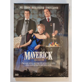 Dvd Maverick Original Lacrado Mel Gibson E Jodie Foster