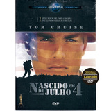 Dvd Nascido Em 4 De Julho - Tom Cruise Original Novo Lacrado
