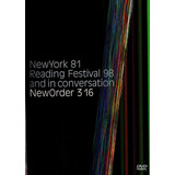 Dvd New Order 316 New York 81/reading Festival 98