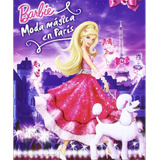 Dvd Original Barbie Moda Mágica Em Paris + Poster Barbie