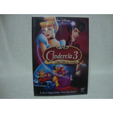 Dvd Original Cinderela 3- Uma Volta No Tempo- Disney 