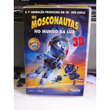 Dvd Original Os Mosconautas: No Mundo Da Lua 3 D (lacrado)